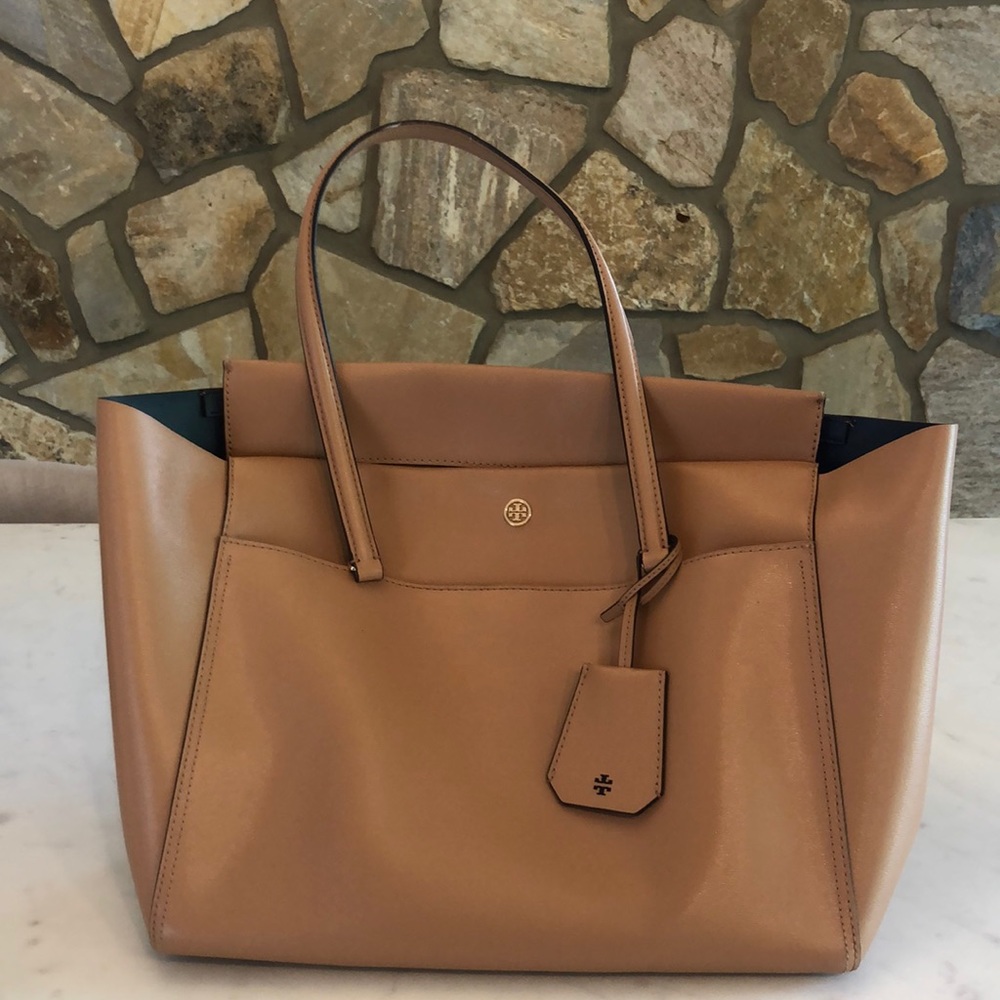 Tory Burch Camel Tote